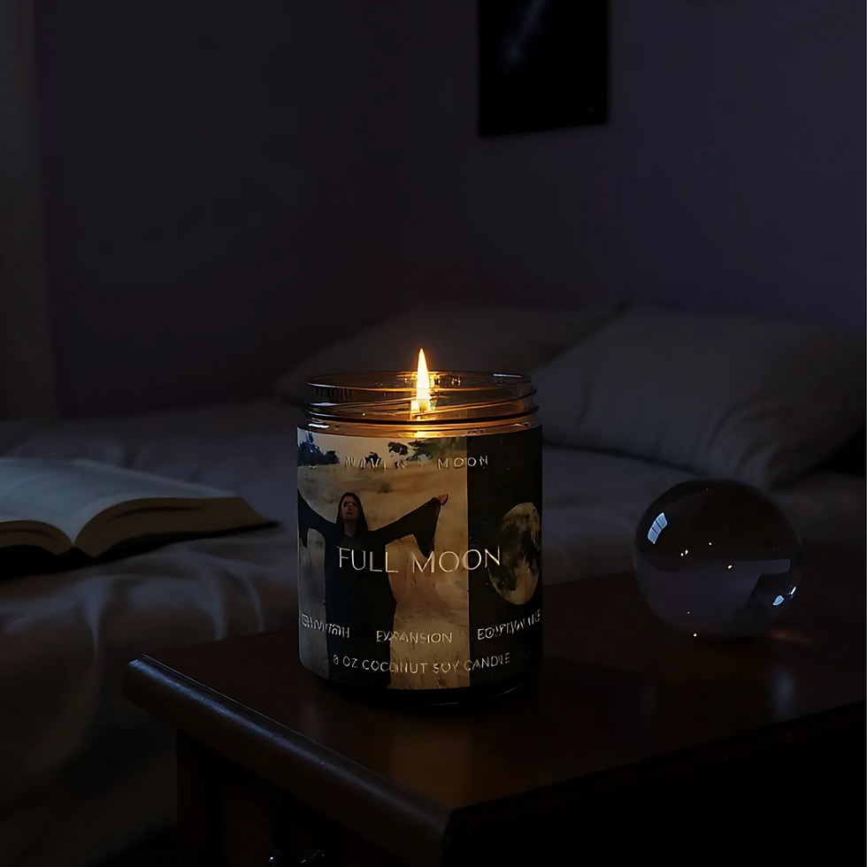 Close-up view of a trimmed candle wick in a glass jar