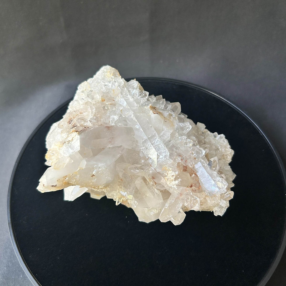 Ethical and Sturdy Clear Quartz Cluster