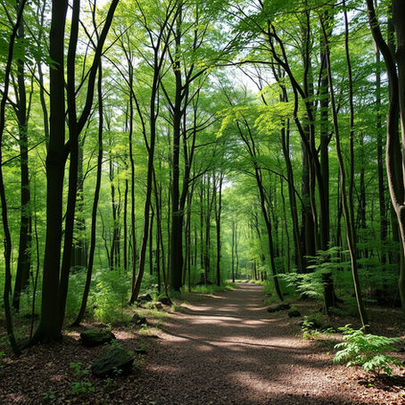 path through a forest
