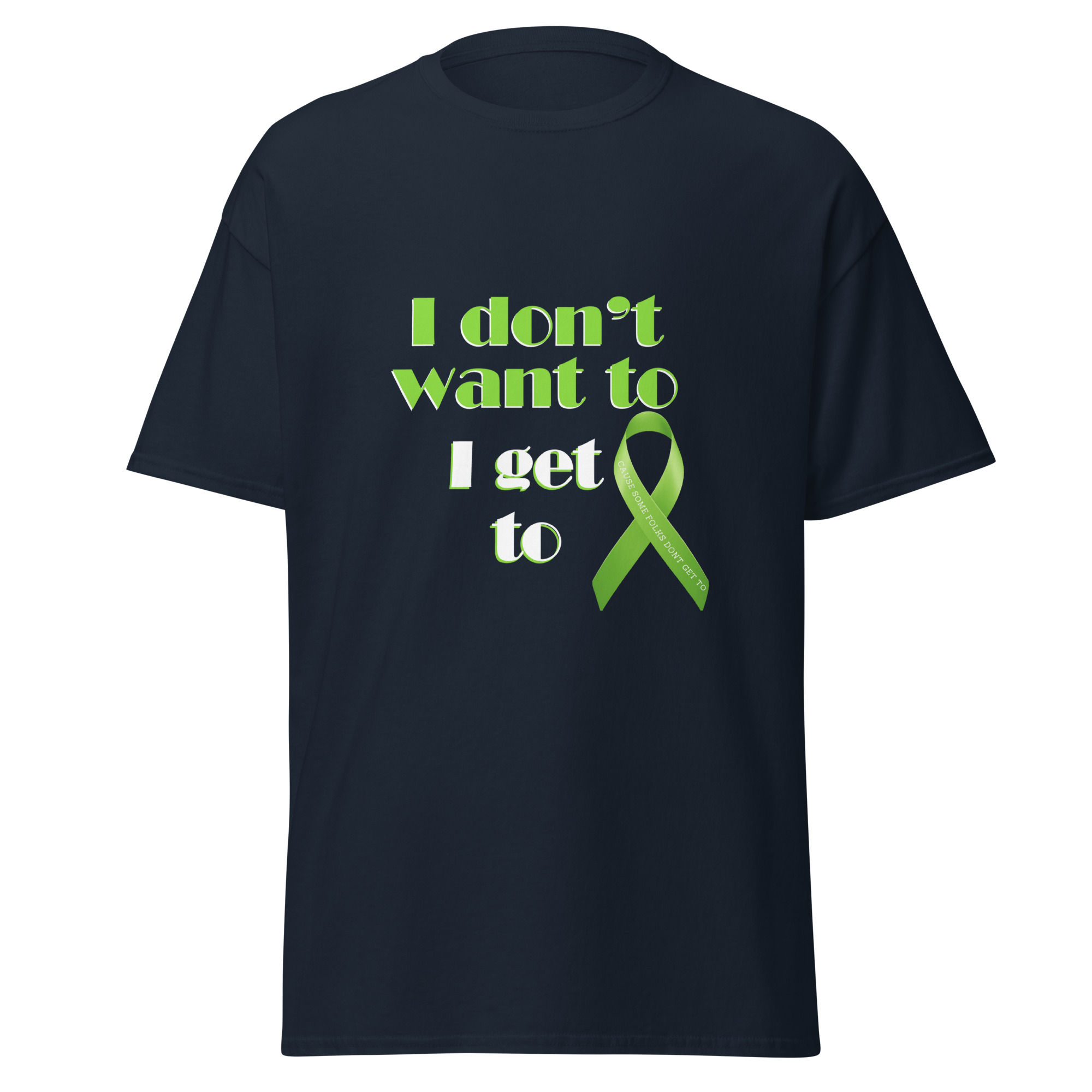 Lime Green Ribbon Tee