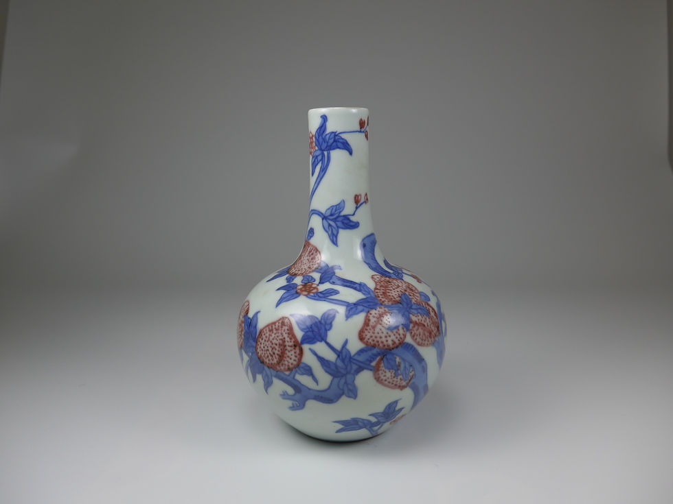 縮圖：Antique 大清光緒年花樽 古董