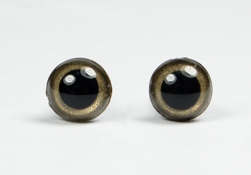 縮圖：DIY 日本高級噴漆眼珠圓型瞳孔共4種呎吋6種顏色 Japan High Quality Crystal Round Eyes