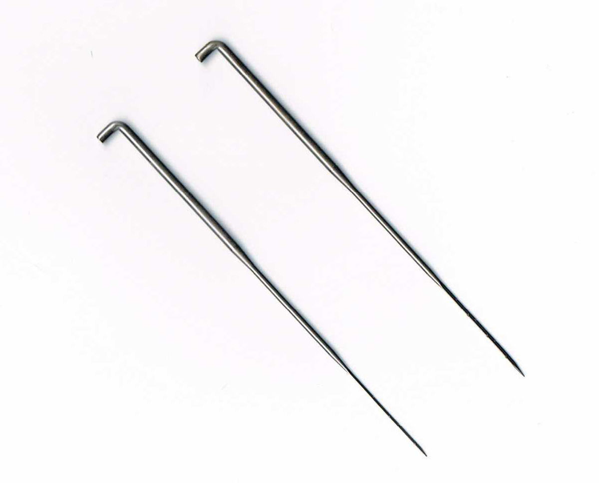 DIY粗針加幼針套裝共2枝 Needle-Felting Needles 1 set (Big + small needles)