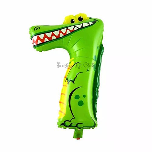 縮圖：Balloons- Animal Number 0~9 (1 piece) 16吋 動物型數字氣球 0~9 (每件)
