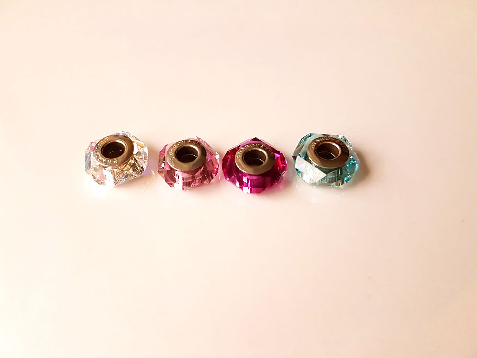 縮圖：CHARMS 施華洛世奇 白色透明水晶 串飾 Swarovski White Crystals 1 piece (單顆)