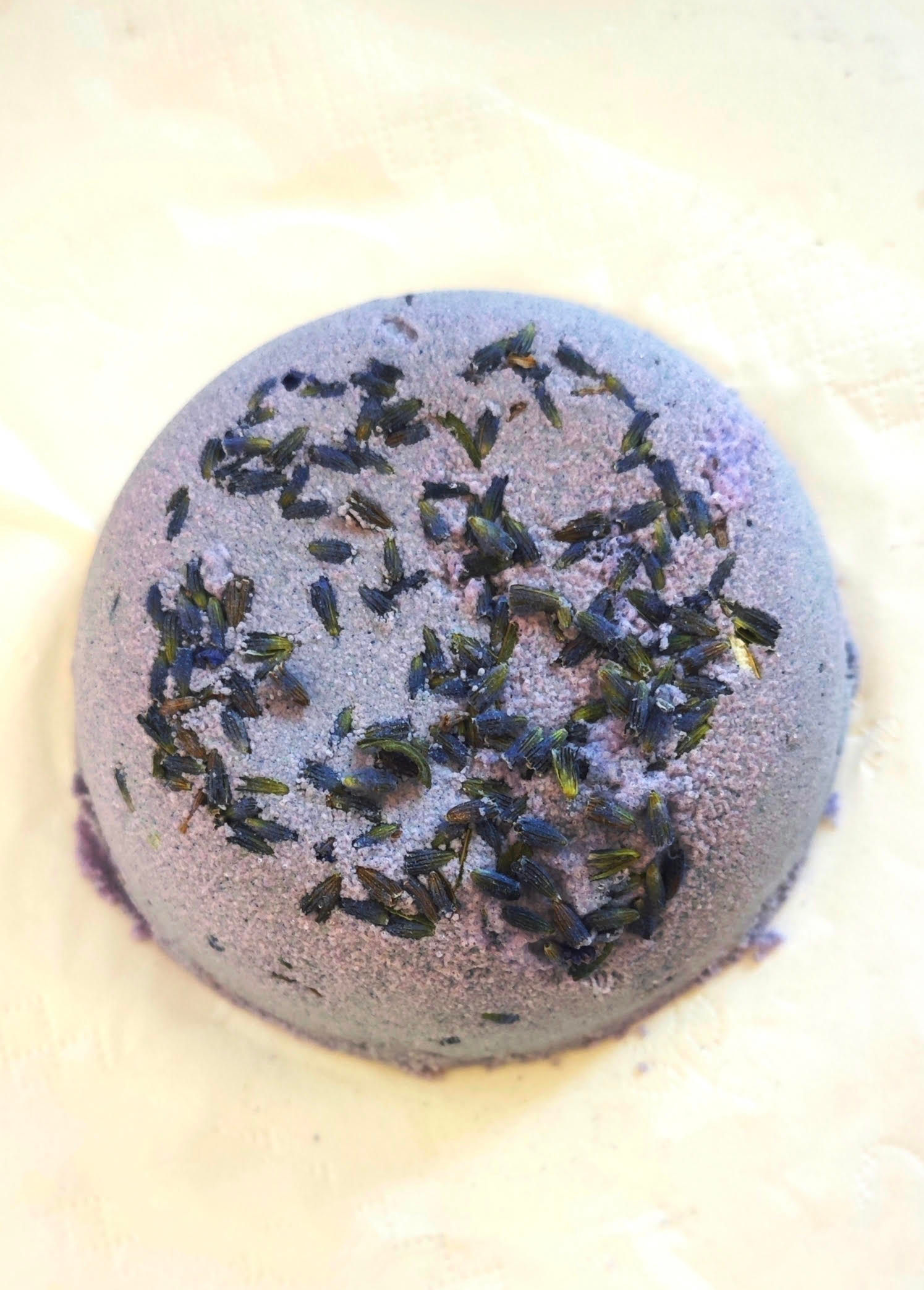 Lavender Bath Cake-手工制薰衣草浸浴香餅