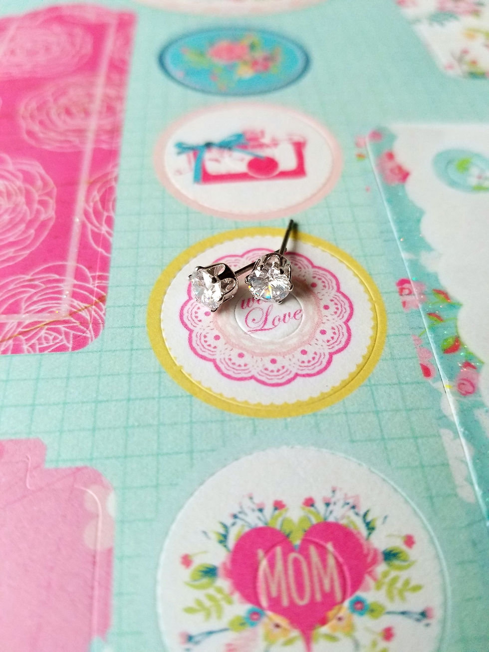 縮圖：EARRINGS 耳環 Blinking Series- Blink Concept 6爪閃爍光彩