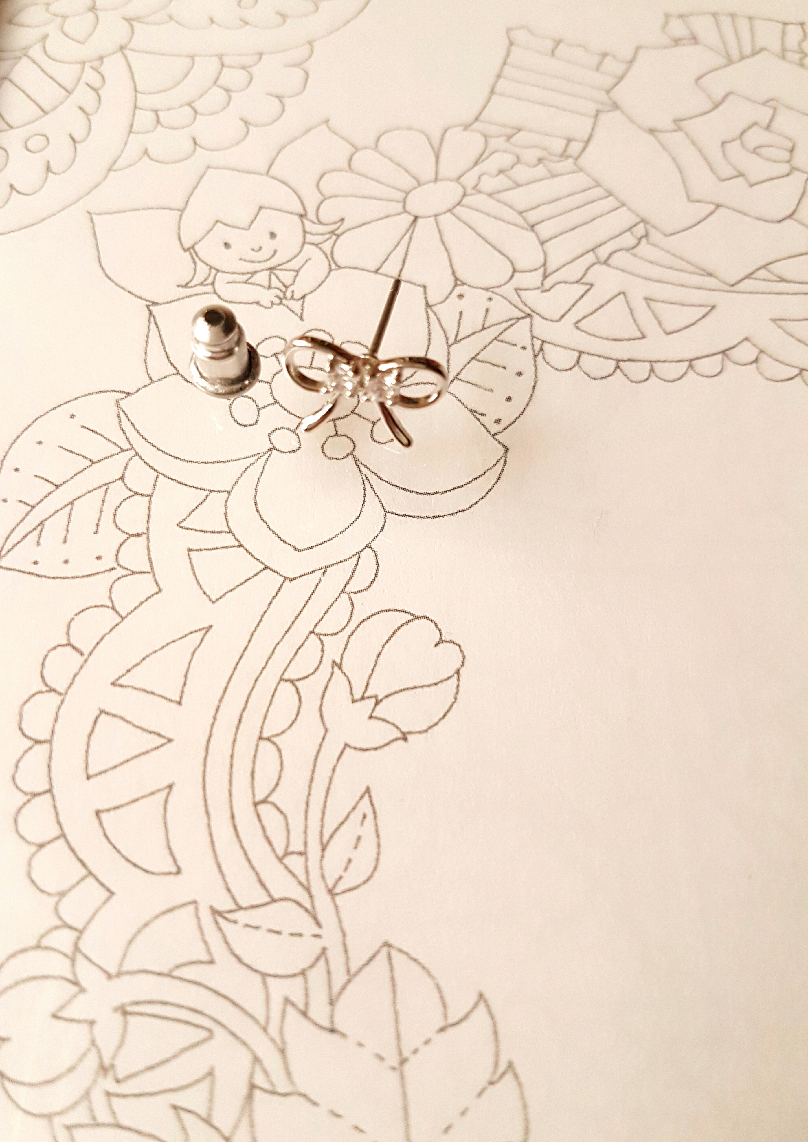 EARRINGS (1 piece)耳環 I can Fly 雲彩飛舞 (單只)