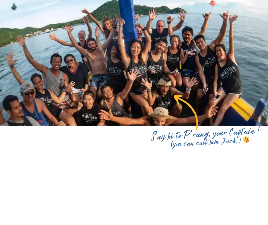 Scuba diving in Koh Tao