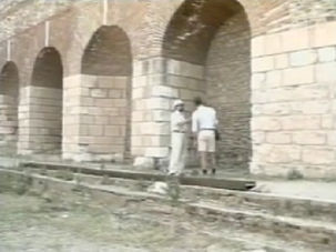 Özlen Tuncer ve Cravord Hallock Greenewalt Jr Sardes'te 