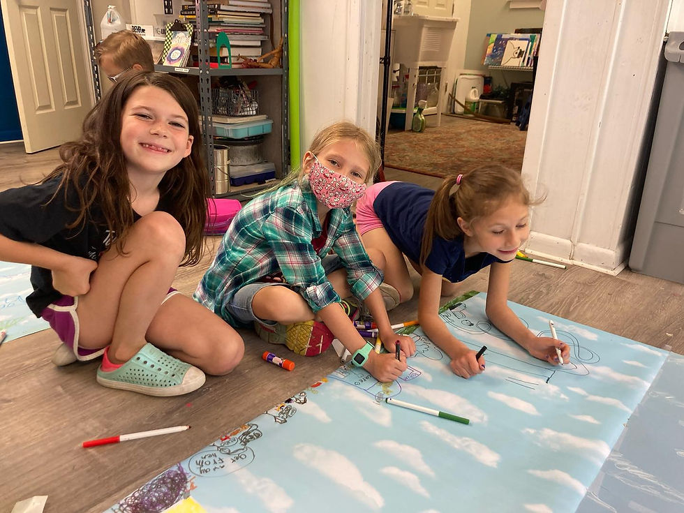 Creative girls