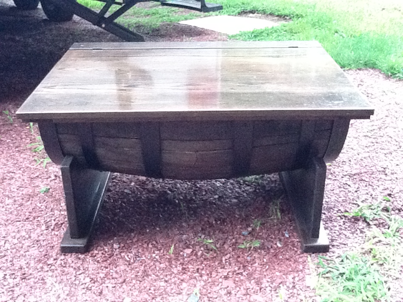 Wine Barrel Chest