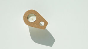 Un bougeoir pour bougie chauffe-plat qui invite au mouvement