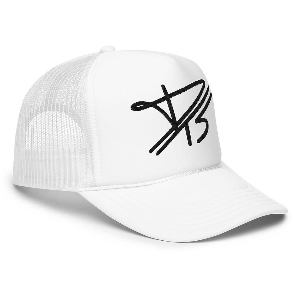 Thumbnail: DTS Black Logo | Foam trucker hat