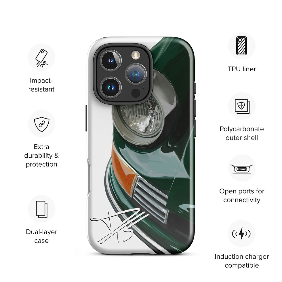 Thumbnail: Tough Case for iPhone® | Green Classic