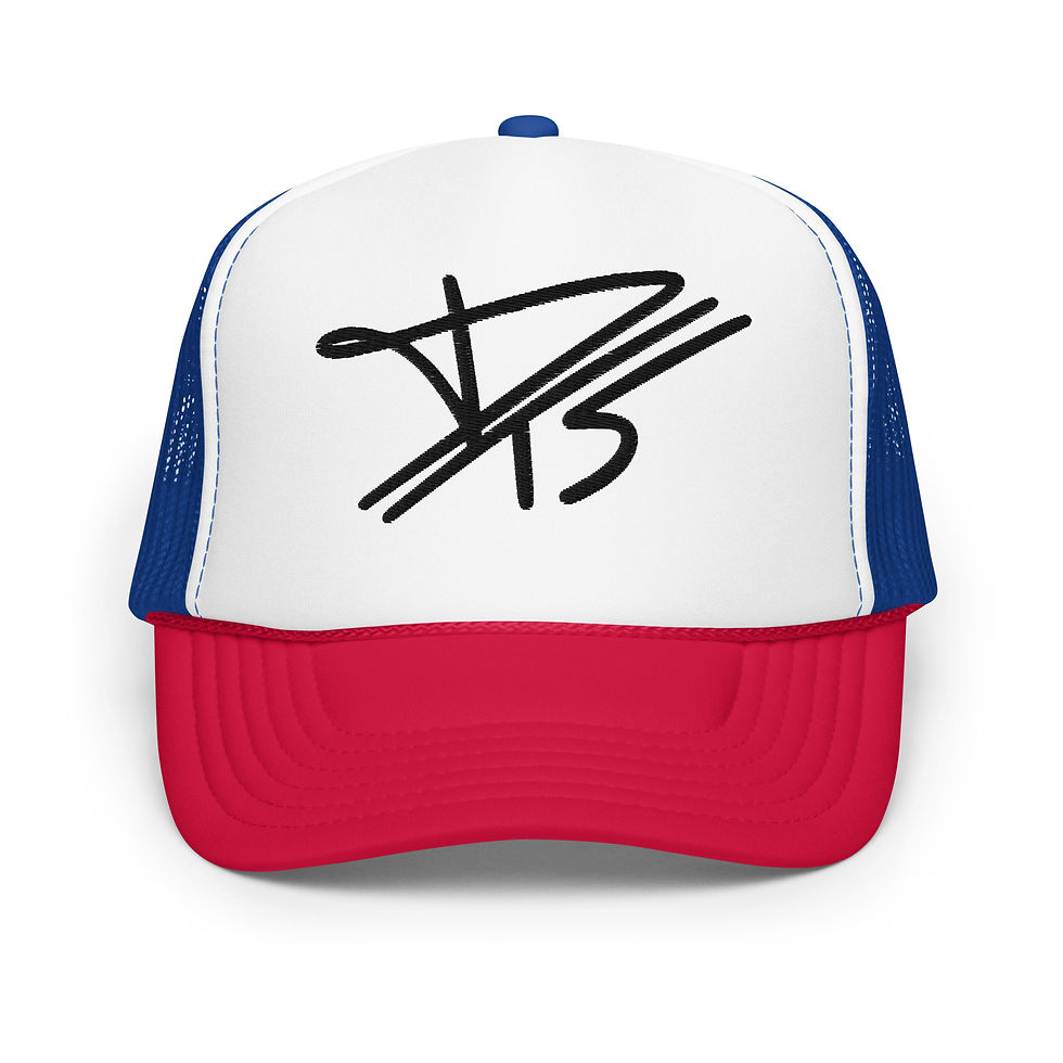 Thumbnail: DTS Black Logo | Foam trucker hat