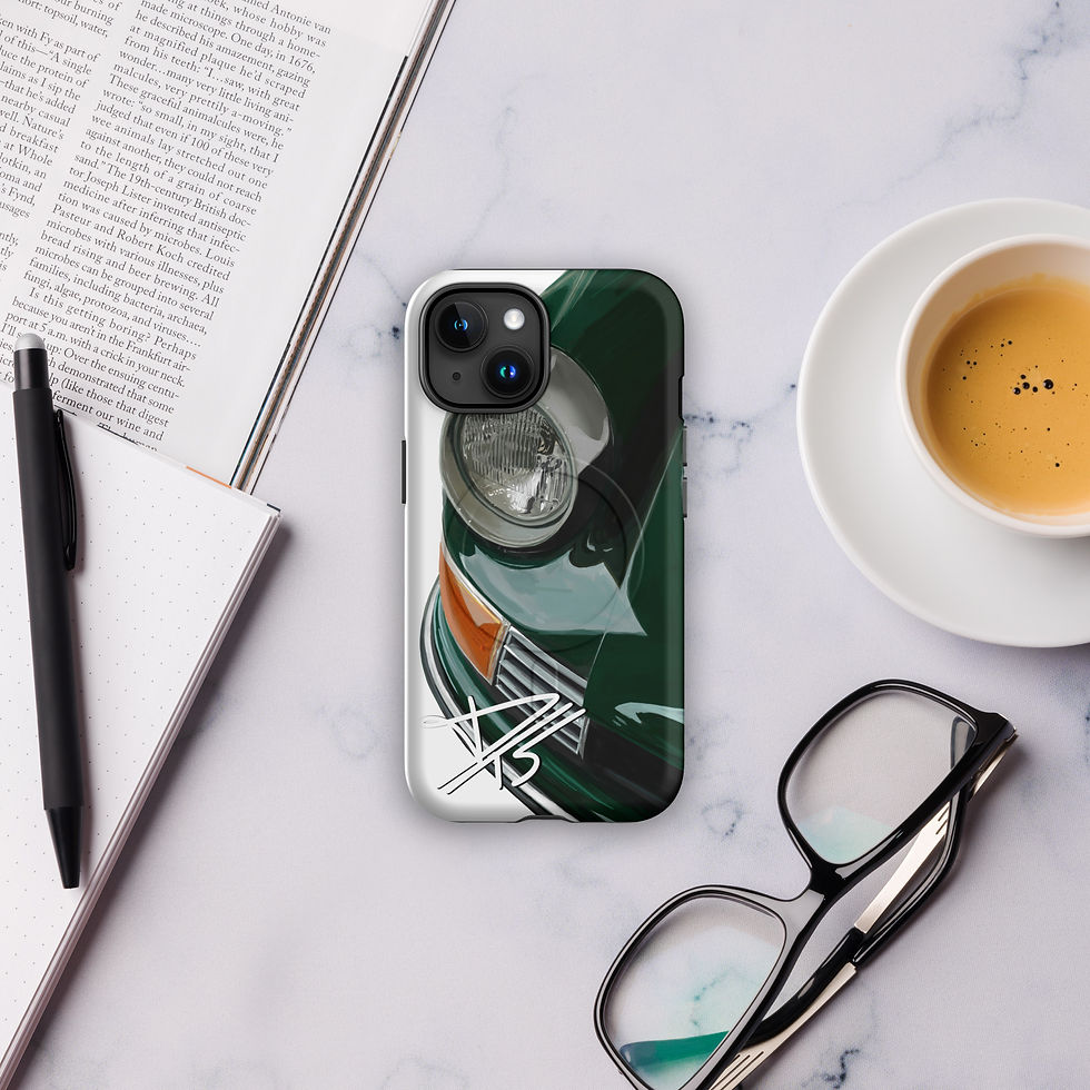 Thumbnail: MagSafe® tough case for iPhone® | Green Classic
