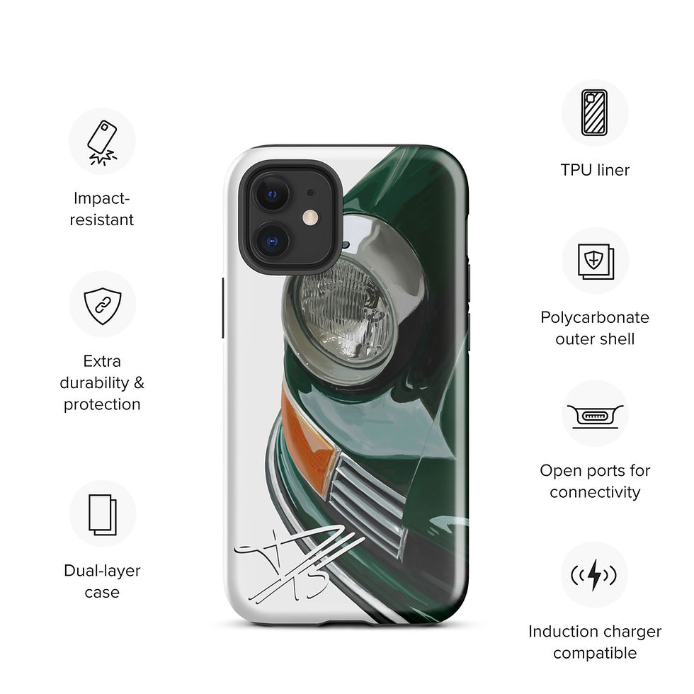 Thumbnail: Tough Case for iPhone® | Green Classic