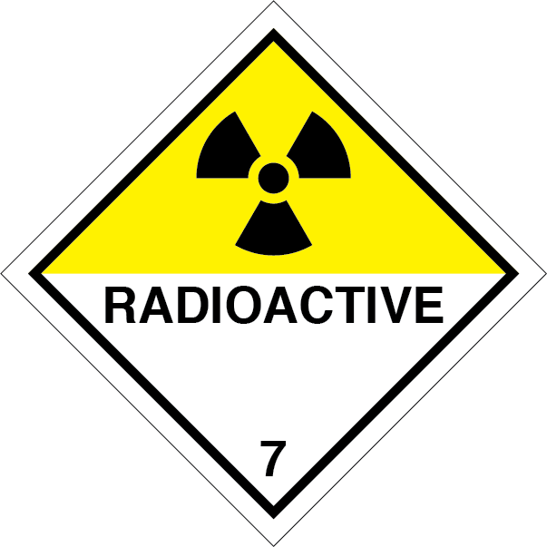 Thumbnail: Hazmat Hazard Sign Stickers (2pcs/set)