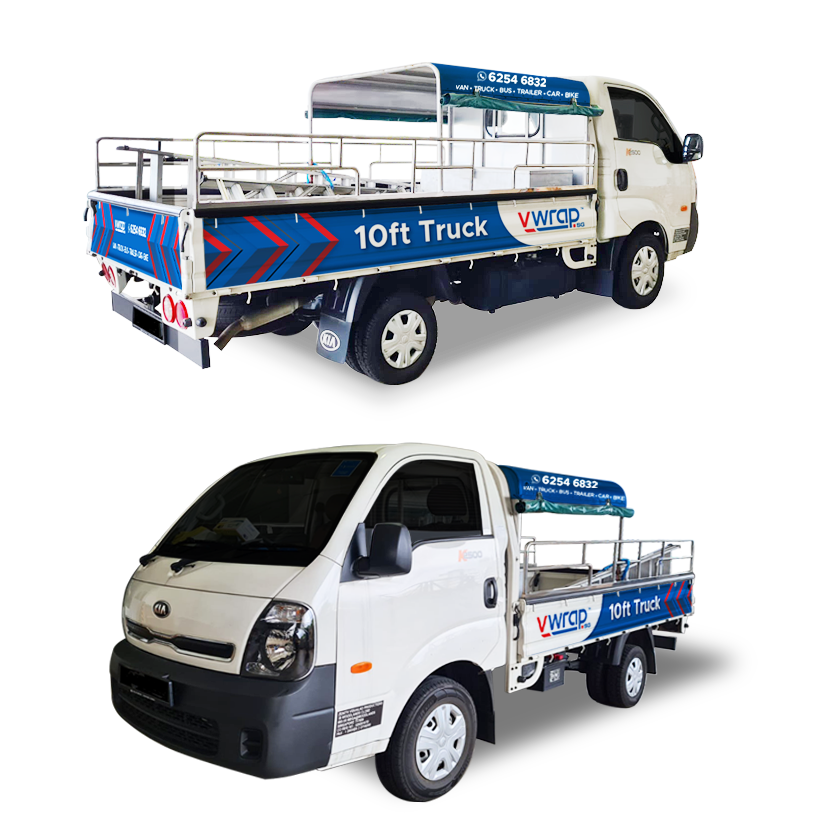 Thumbnail: 10Ft Platform Truck Wrap