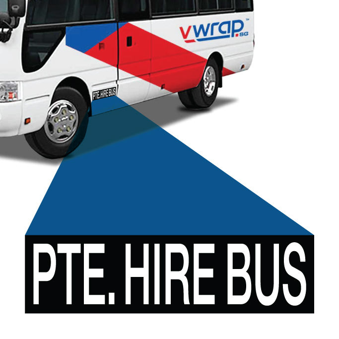 Thumbnail: Commercial Bus Licence Sticker (2pcs/set)