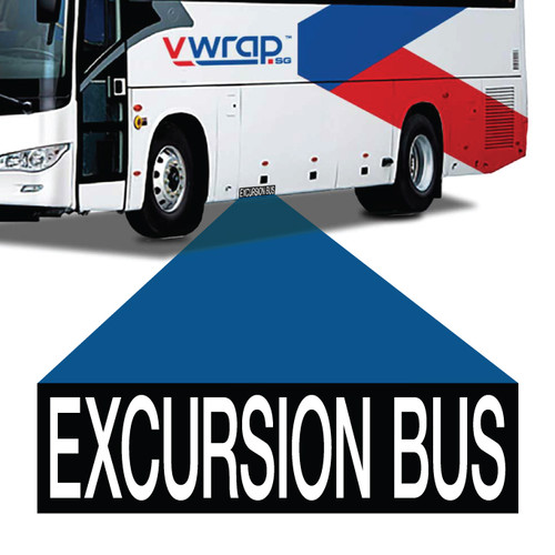 Commercial Bus Licence Sticker (2pcs/set) | VWrap.sg