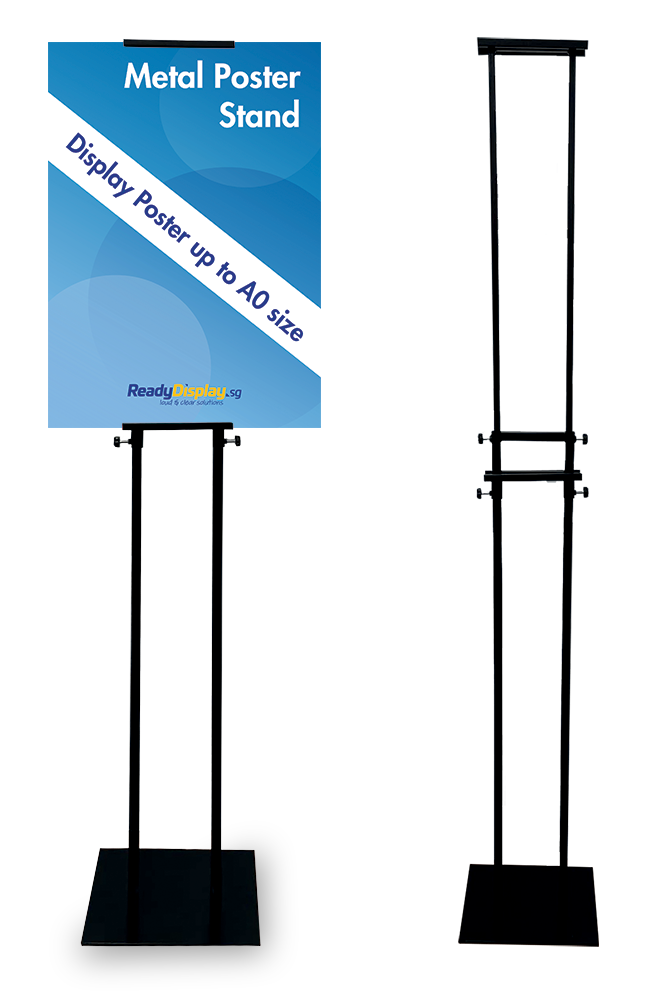 Metal Poster Stand (Double-Sided)