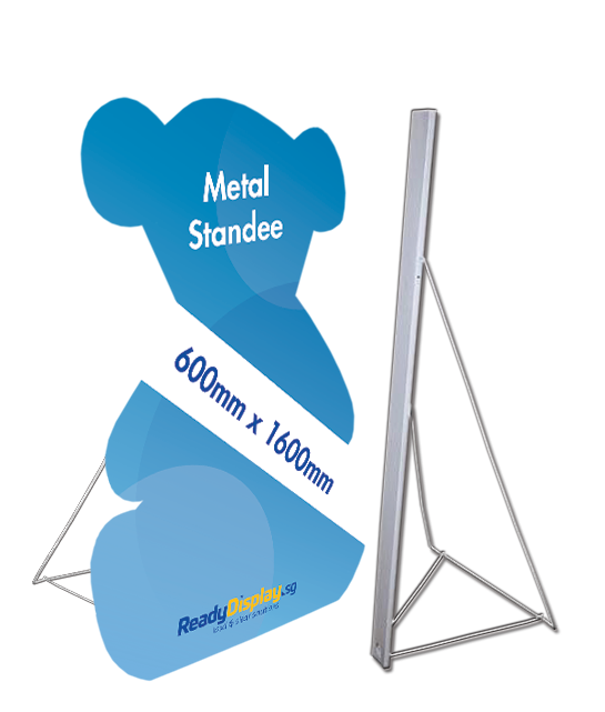 Aluminium Metal Standee
