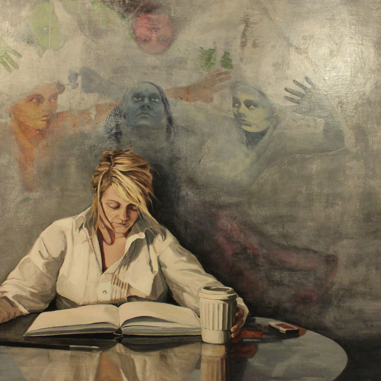 Angela Chauvin Paintings - Self Portrait 2011