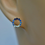 Thumbnail: Ombre Sapphire Stud Earrings 10kt Gold