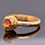 Thumbnail: Ceylon Orange Sapphire 18kt Gold Ring