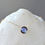 Thumbnail: Rosecut Blue Sapphire Slide Necklace 14k Gold