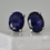 Thumbnail: Oval Iolite Stud Earrings