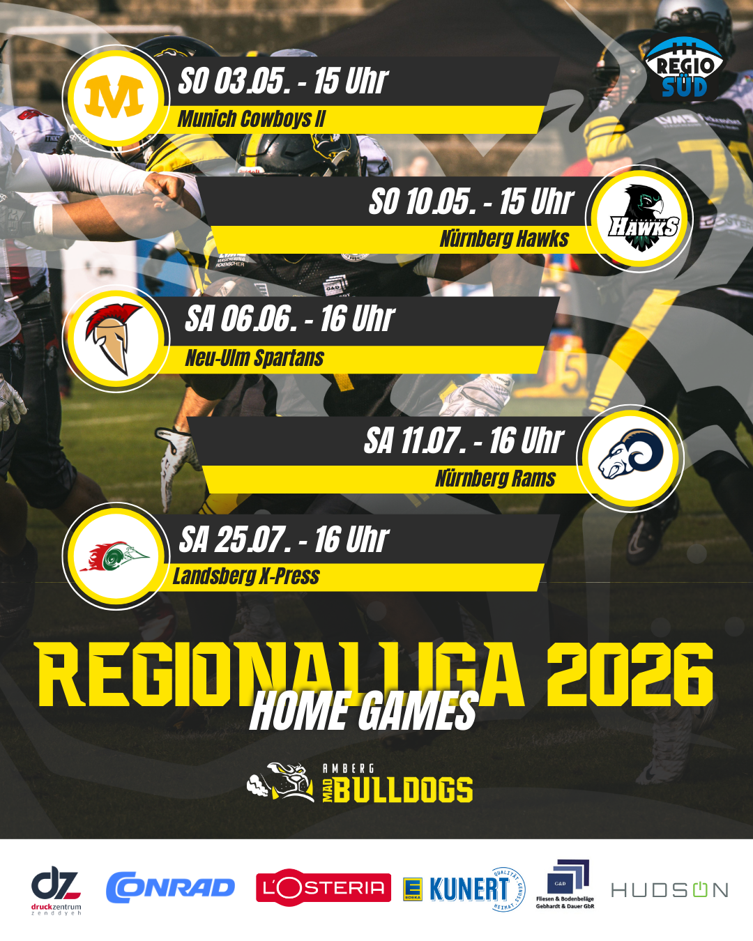 Regio 2026: The dates are set