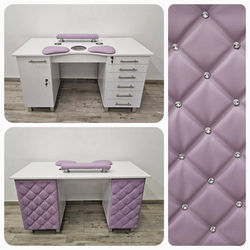 Basic Luxury - Pastel Purple faux leather
