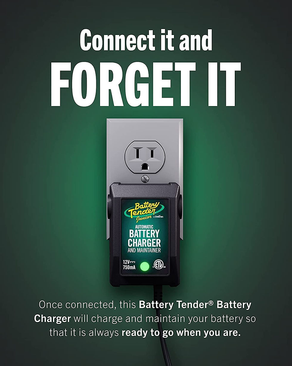 Thumbnail: Battery Tender Junior 12V Charger and Maintainer: Automatic 12V Powersports Bat