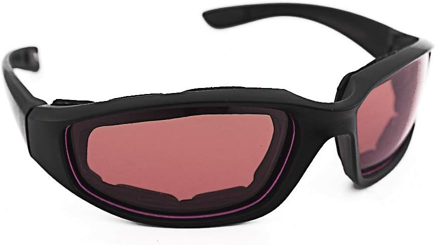 Thumbnail: 3 Pair Motorcycle Riding Glasses Padding Goggles UV Protection Dustproof Windpr