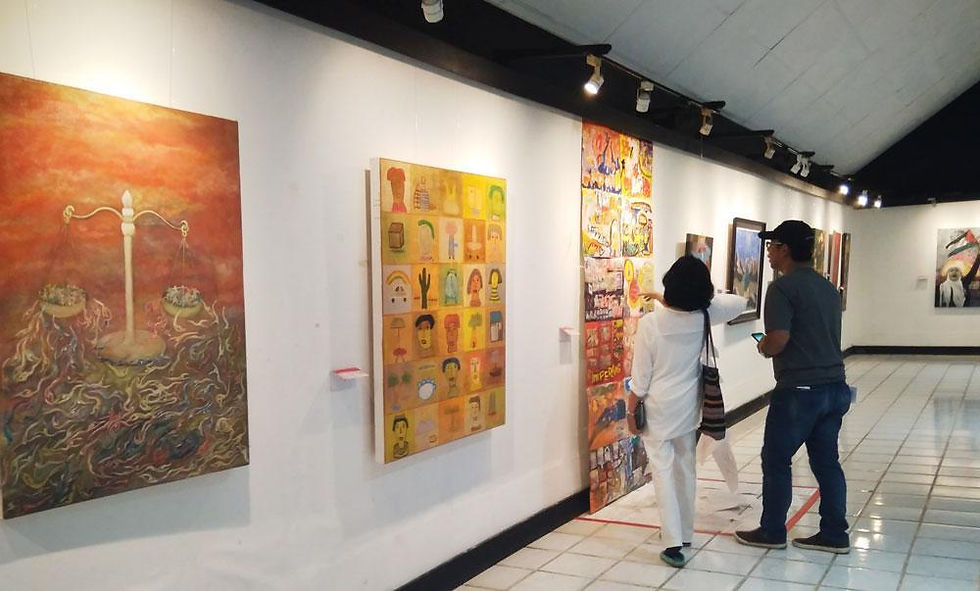 Sebuah pameran yang tak semata untuk merespon kondisi kekinian, tapi juga untuk menghidupkan sekaligus mengabadikan Balai Budaya selaku tempat bersejarah dalam dunia seni-budaya bangsa.