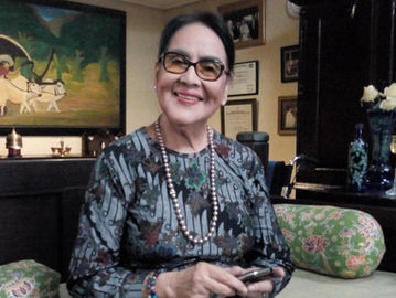 Sukarni alias Connie Sutedja, bintang lawas yang kiprahnya masih berkibar hingga kini (Foto: Randy Wirayudha/Historia)