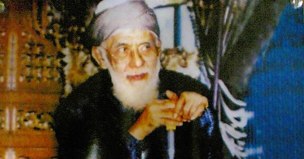 Abuya Dimyathi, ulama terkemuka di Banten dan pemimpin Pondok Pesantren Cidahu. (Facebook Pecinta Abuya Dimyati).