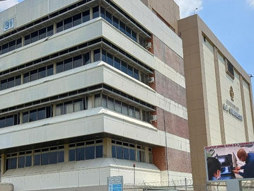 Gedung RSG G. A. Siwabessy di Kawasan Puspitek Serpong. (Randy Wirayudha/Historia.id).