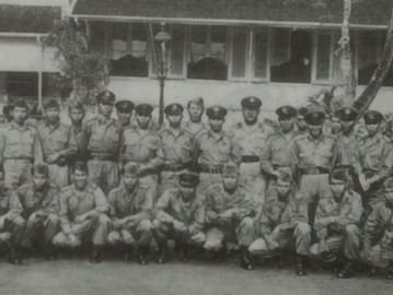 Anggota Polisi Pengawal Presiden dan Wakil Presiden tahun 1952. (Repro Kesaksian tentang Bung Karno 1945-1967).