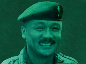 Mayor Jenderal Himawan Soetanto, Pangdam Siliwangi tahun 1978. Foto: buku Himawan Soetanto Menjadi TNI karya Daud Sinjal dan Atmadji Sumarkidjo.