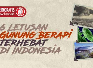 Enam Letusan Gunung Berapi Terhebat di Indonesia