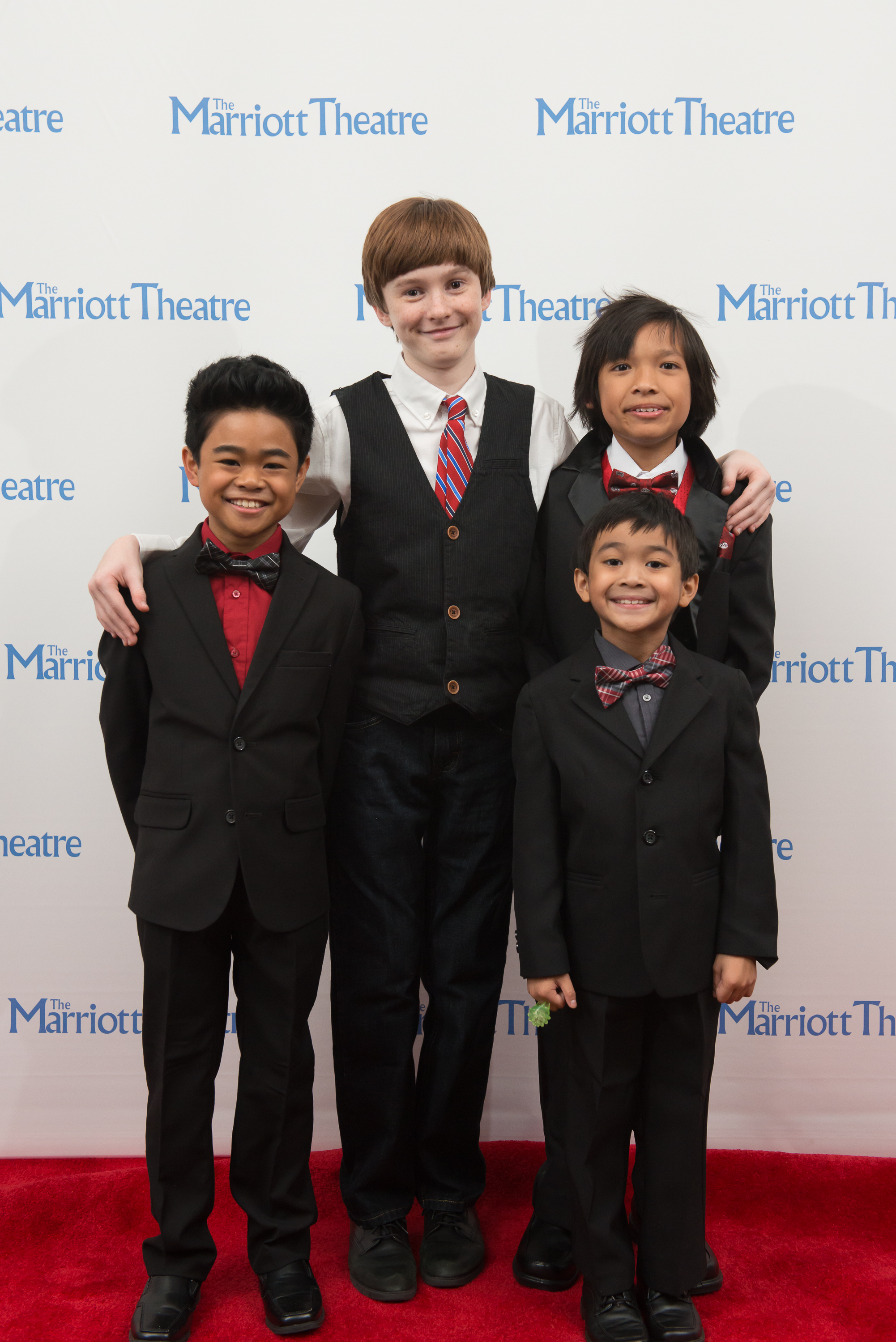 Opening Night - King and I boys