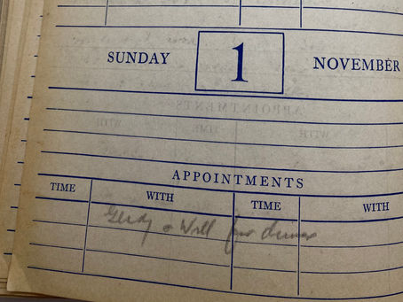 Sunday, November 1, 1936