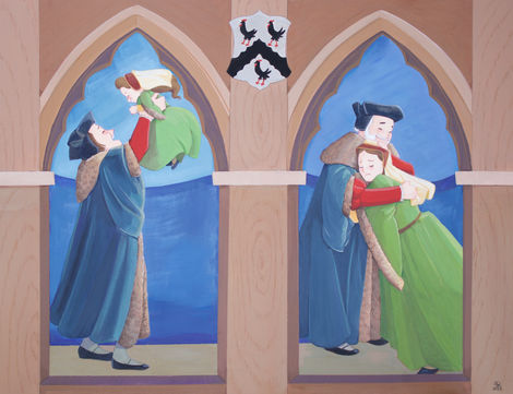 St Thomas More Dyptich - Stevens