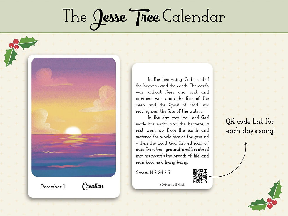Jesse Tree Calendar