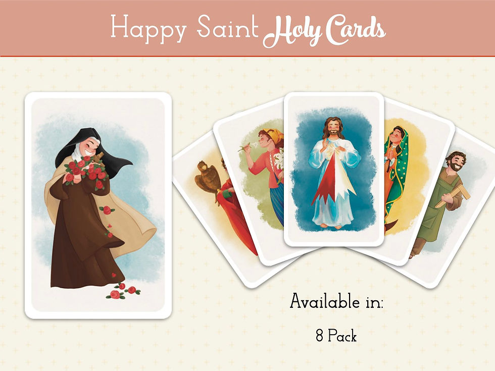 Happy Saint Holy Cards