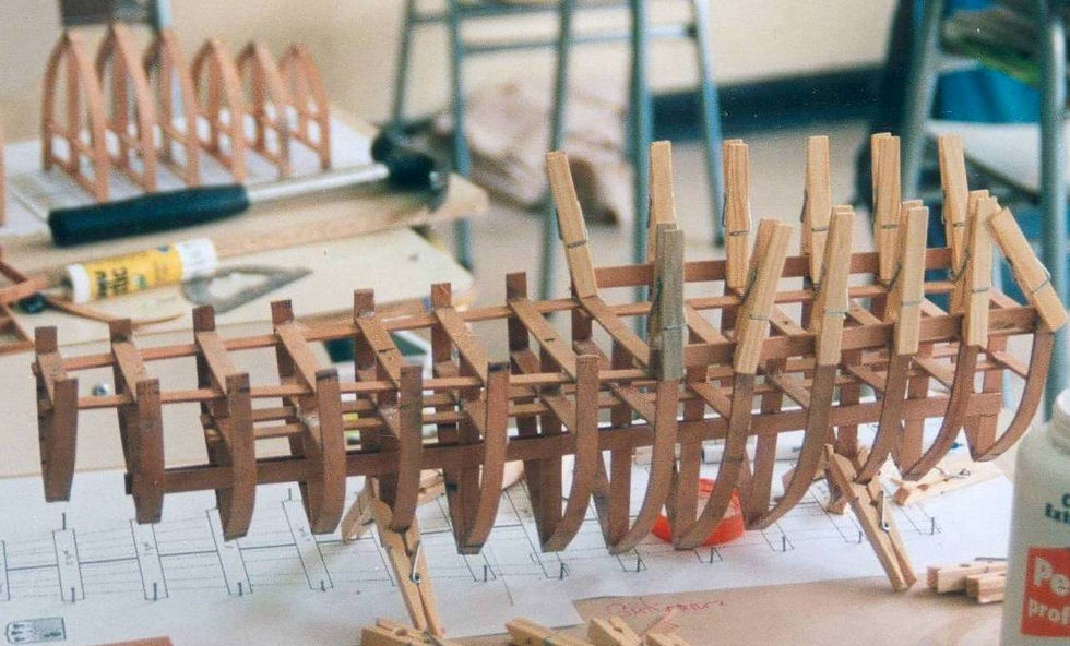 Estructura de un Barco.